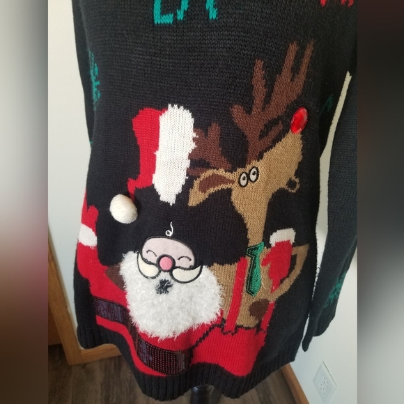 Tiara International Ugly Christmas Sweater - Picture 2 of 4